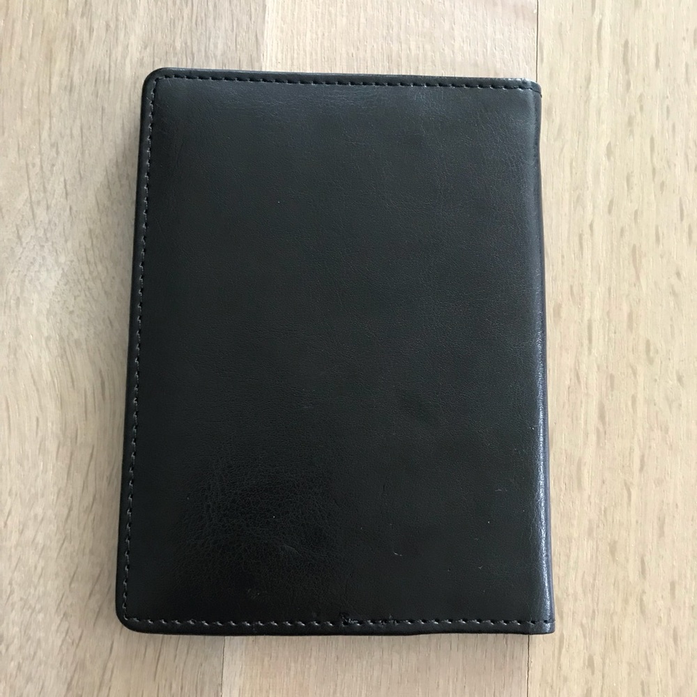 Leather passport holder NEW